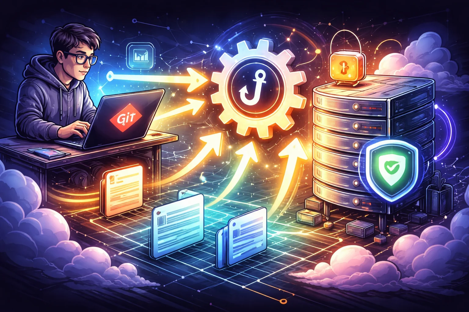 Cómo usar Git Hooks para despliegue automático en tu VPS (post-receive ...